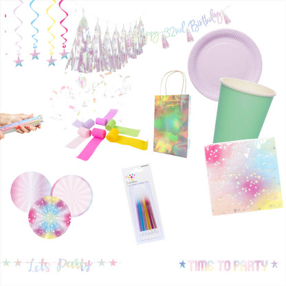 Iridescent Party in a Box