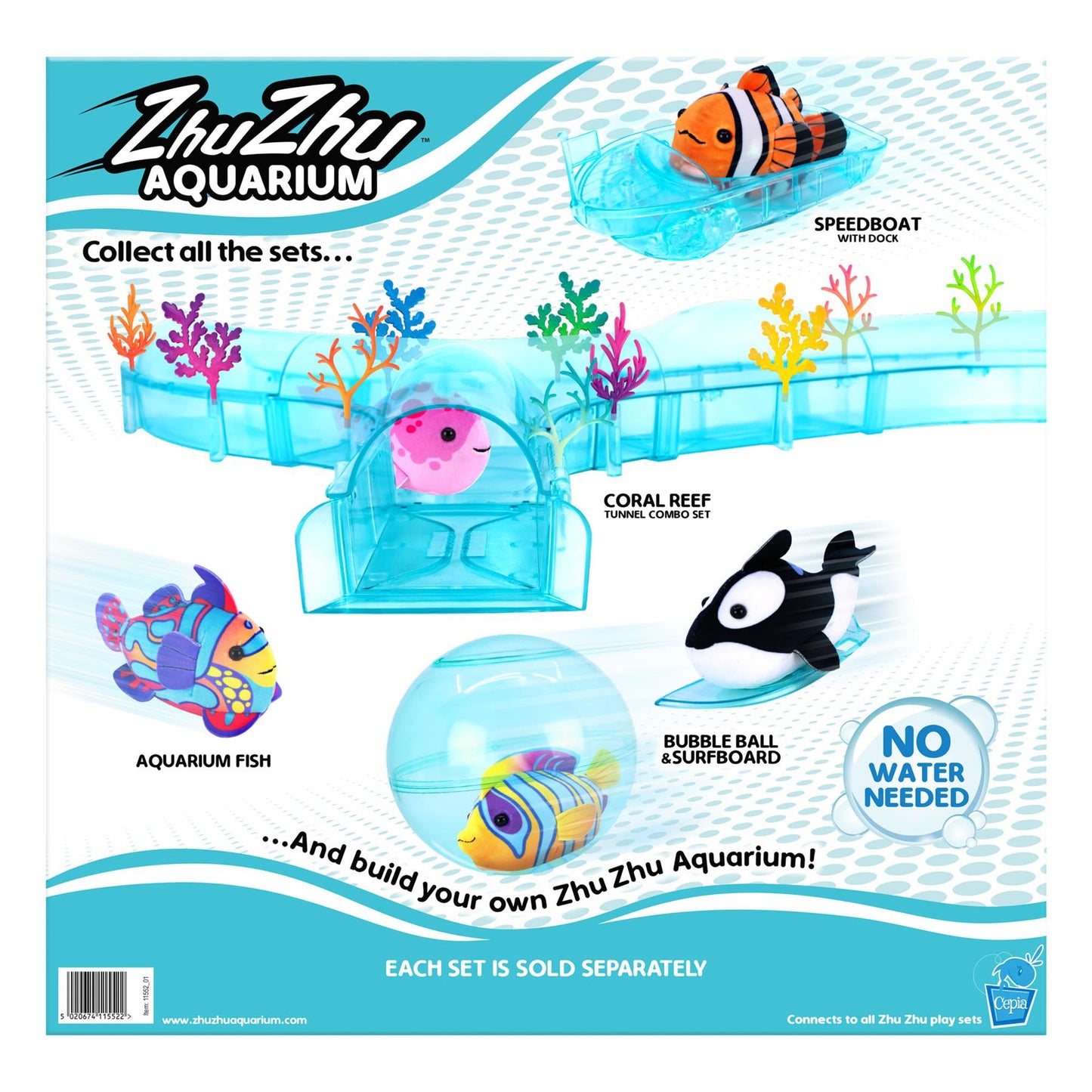 Zhu Zhu Aquarium Starter Set with Fish (Figure of 8)