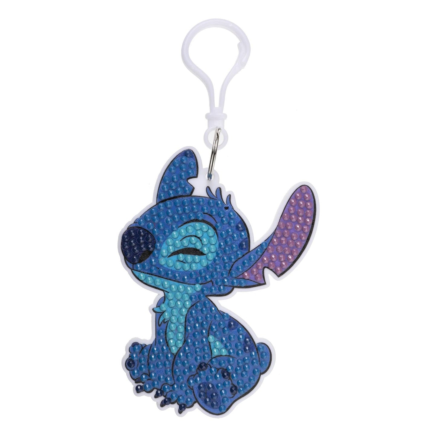 Disney Stitch Crystal Art Backpack Charm Kit