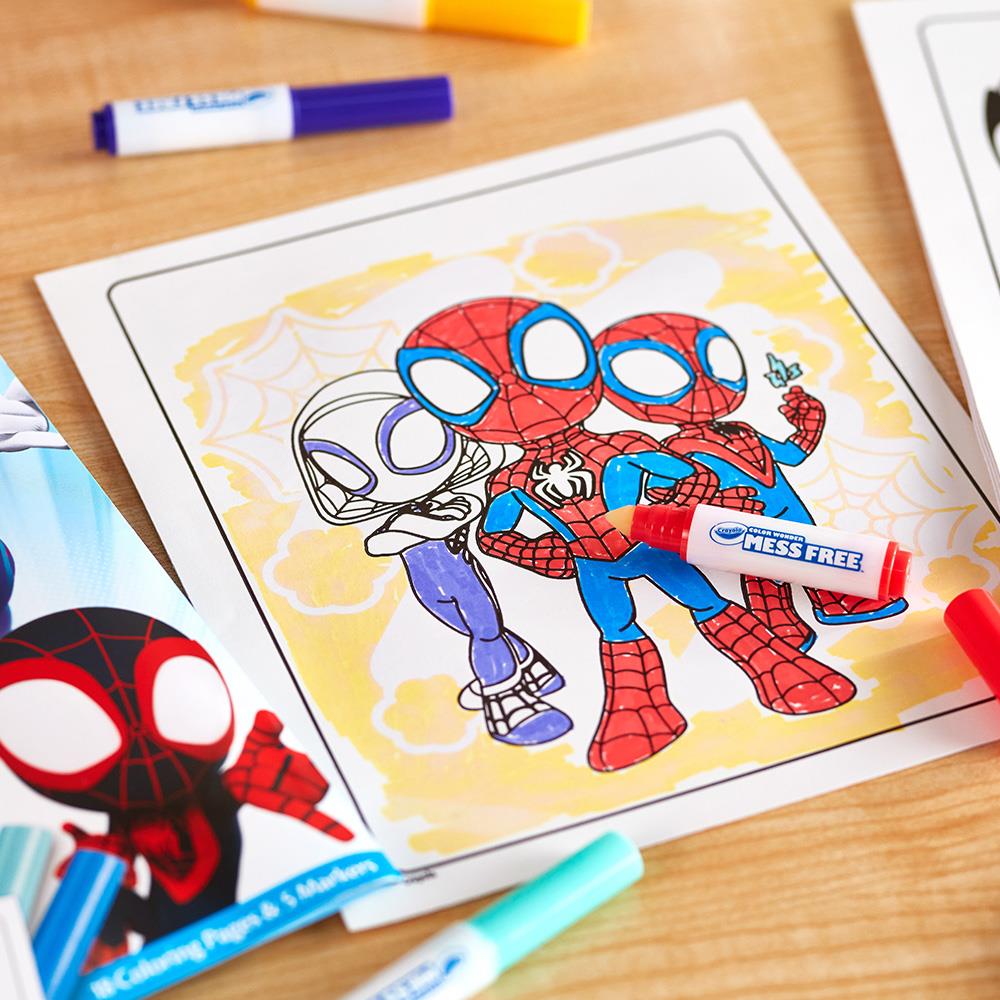 Spidey and his Amazing Friends Crayola Colour Wonder