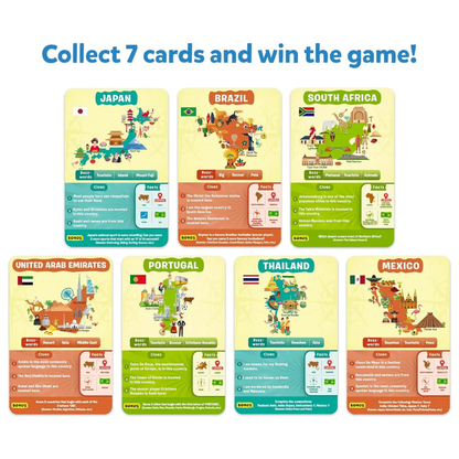 Skillmatics Guess in 10: Countries Of The World Trivia Card Game