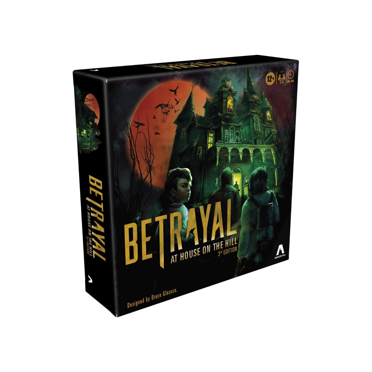 Hasbro Avalon Betrayal at House on The Hill 3rd Edition Cooperative Board Game