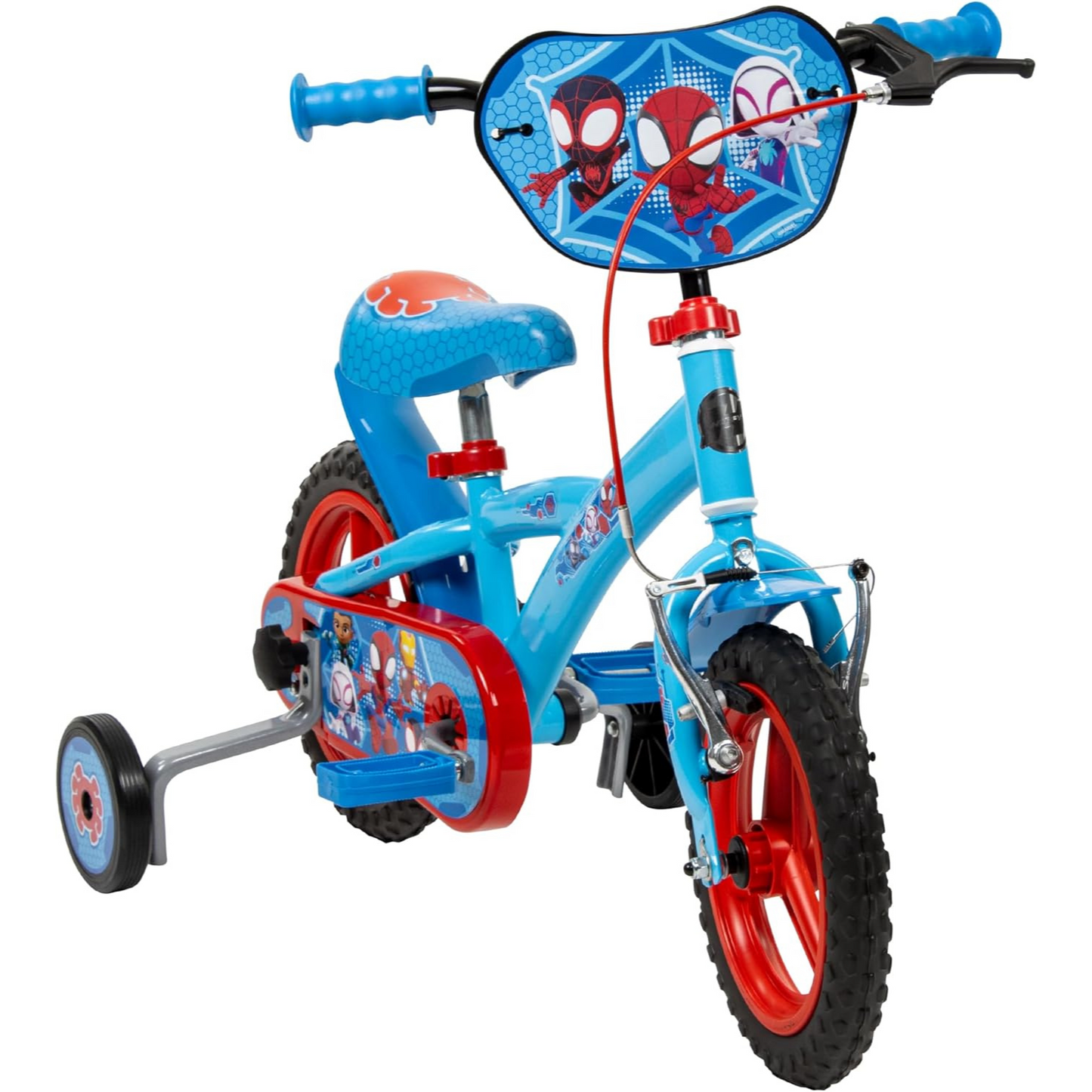 Toimsa Spidey 12 inch Bicycle with training wheel stabilisers