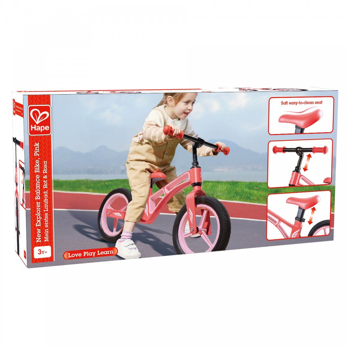 Explorer Balance Bike Pink