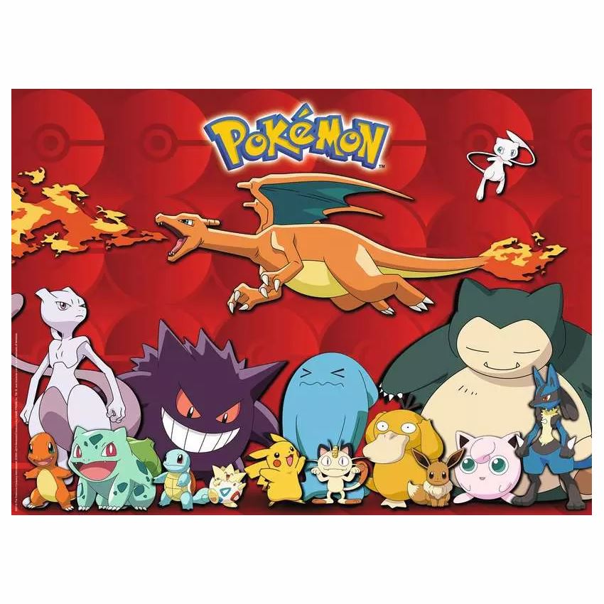 My Favourite Pokemon Jigsaw Puzzle 100pc XXL