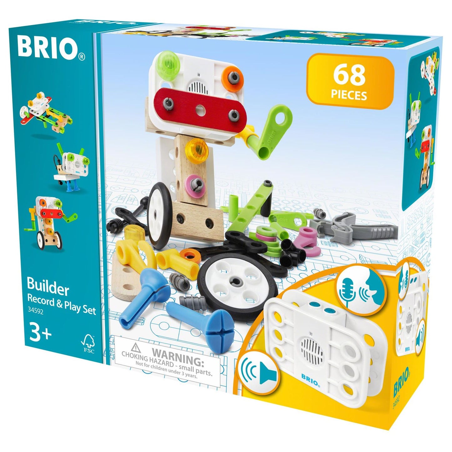 Brio Builder Record & Play Set