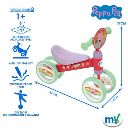 Peppa Pig Deluxe Bobble Ride On