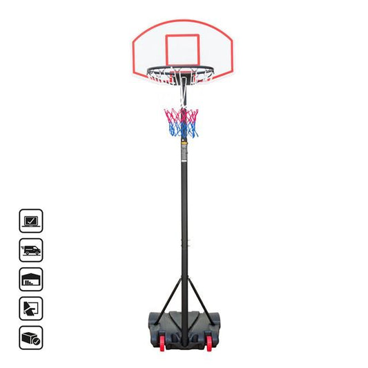 Adjustable Basketball Post - Height up to 2.1m