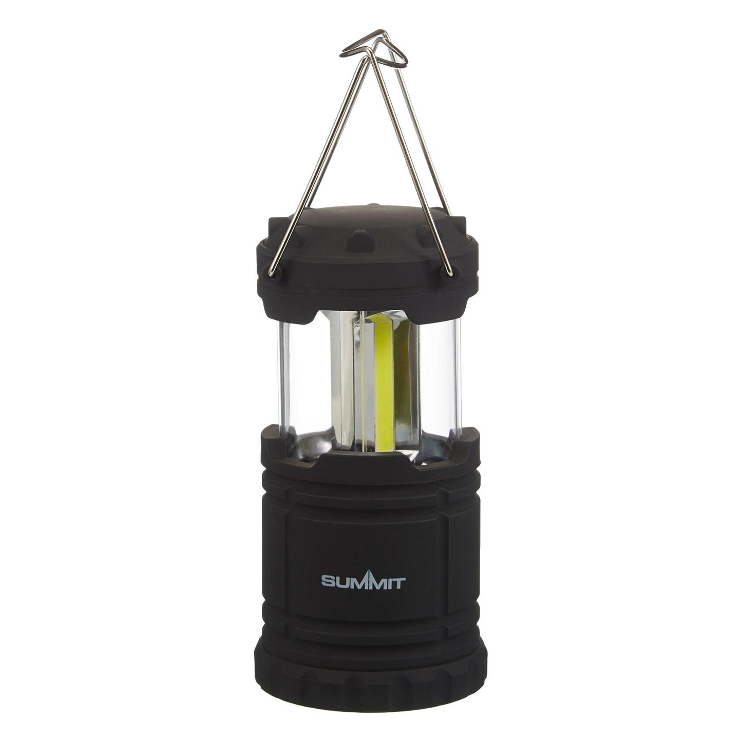 Summit Collapsible LED Camping Lantern 9w 600 Lumen Black