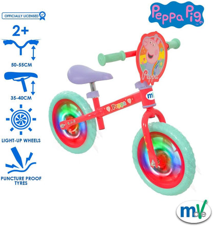 Peppa Pig 12" Balance Bike