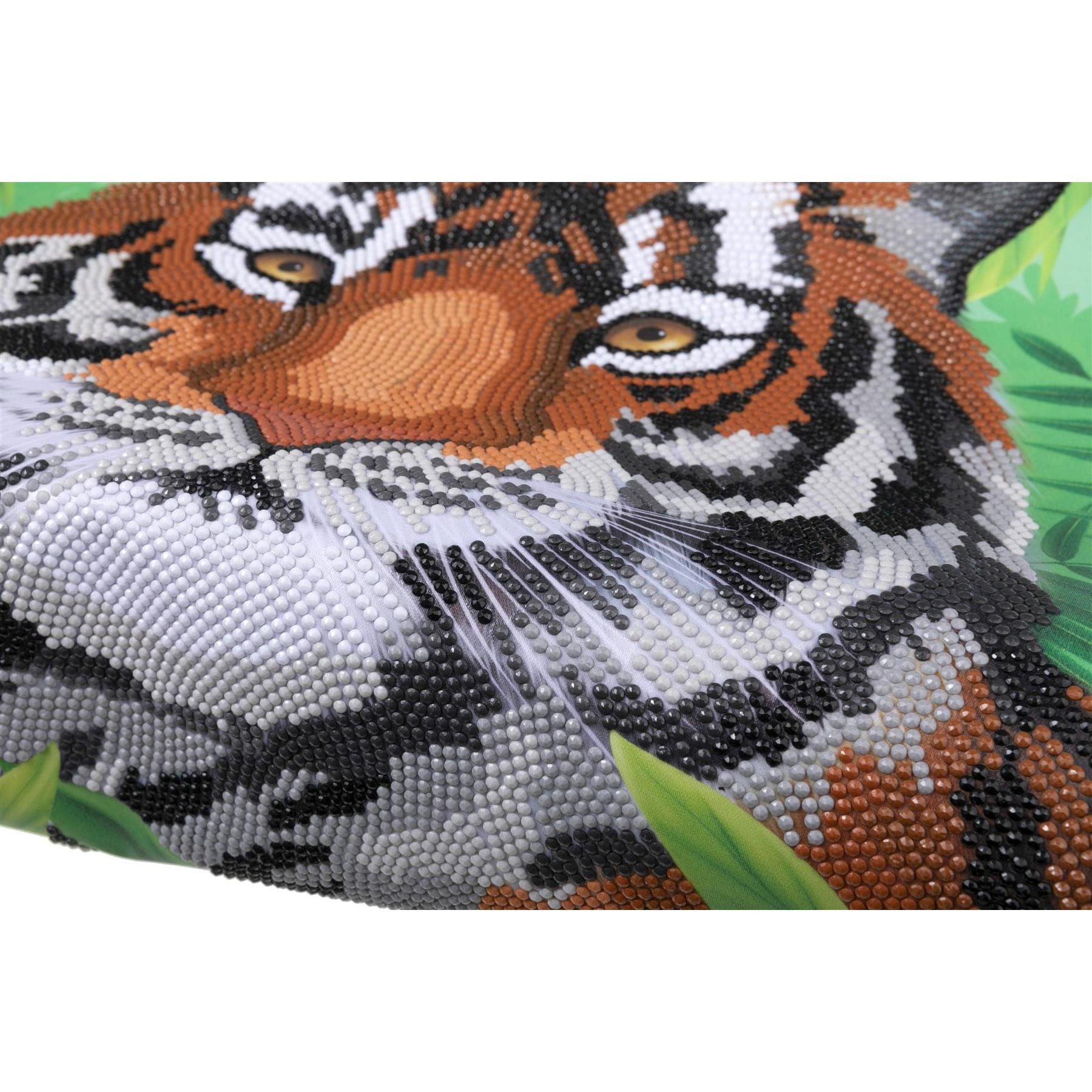 Regal Tiger 35x45cm Crystal Art Scroll