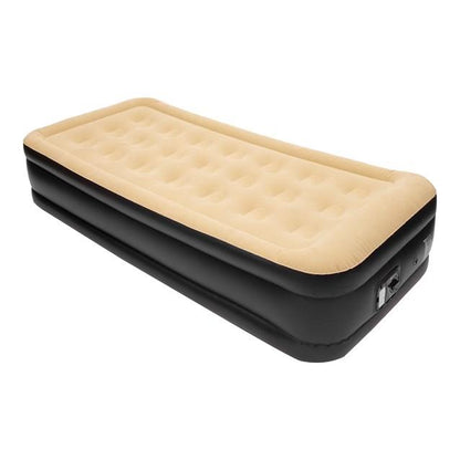 High Raised Twin Airbed + Built in Pump