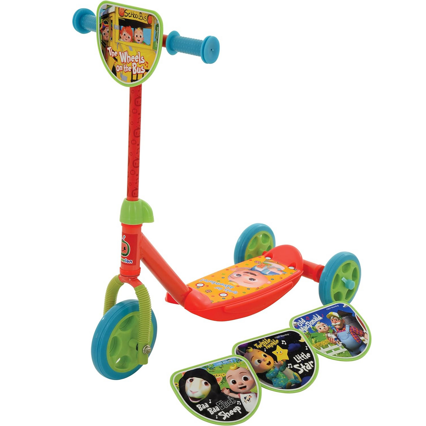 CoComelon Switch It Multi Character Tri Scooter