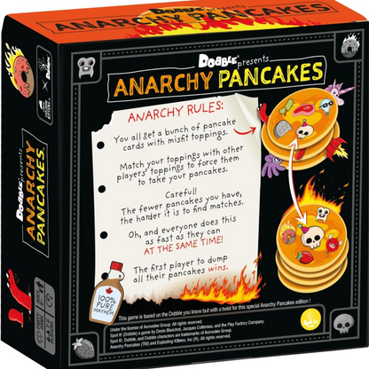 Asmodee Anarchy Pancakes Dobble Family Card Game