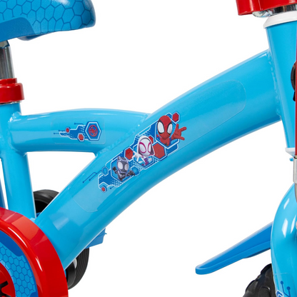 Toimsa Spidey 12 inch Bicycle with training wheel stabilisers