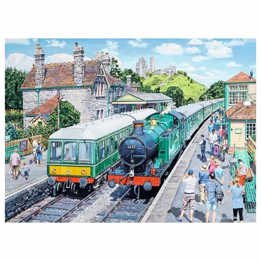 Railway Heritage No 1 Jigsaw Puzzles 2x 500pc