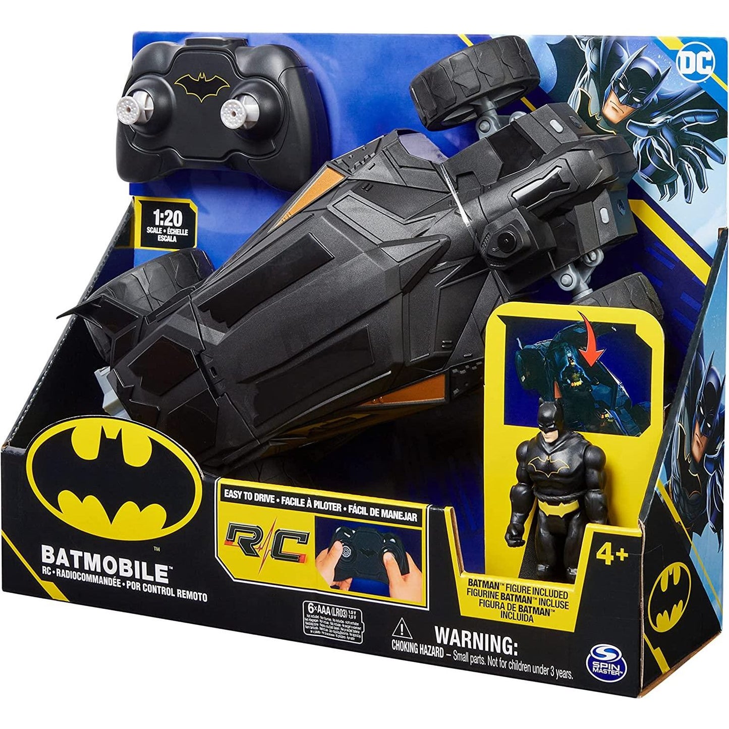 Remote Control Batmobile With Batman Figure