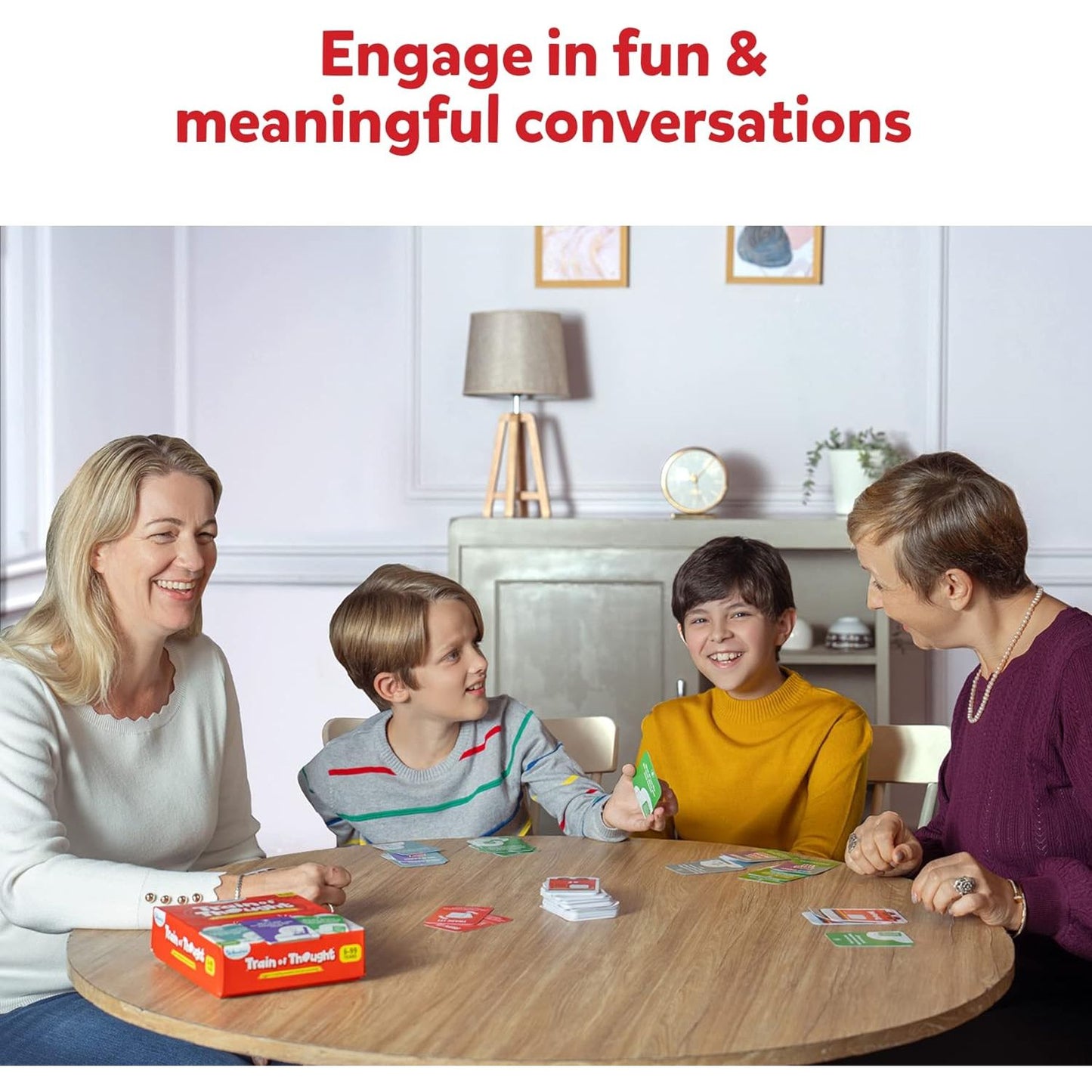 Skillmatics Train of Thought: Family Conversation Starters