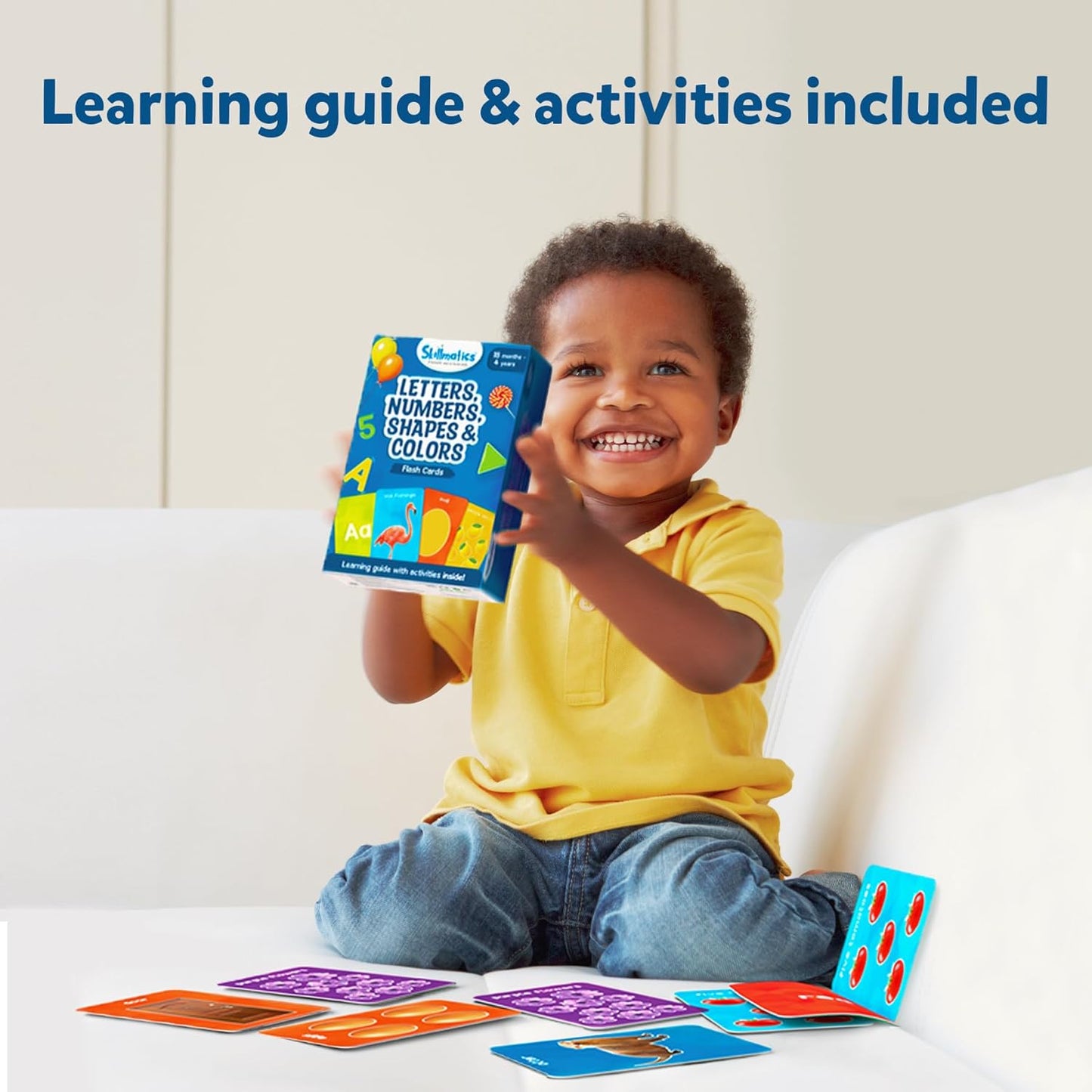 Skillmatics Flash Cards for toddlers: Letters, Numbers, Shapes & Colors