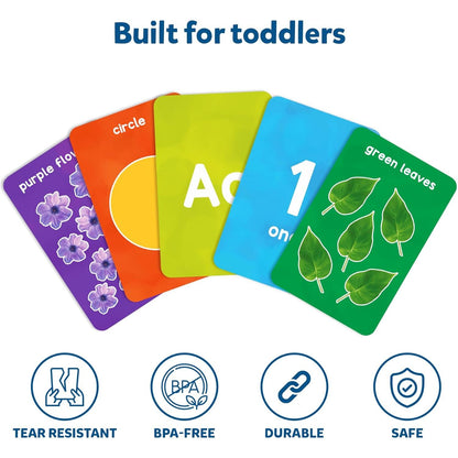 Skillmatics Flash Cards for toddlers: Letters, Numbers, Shapes & Colors