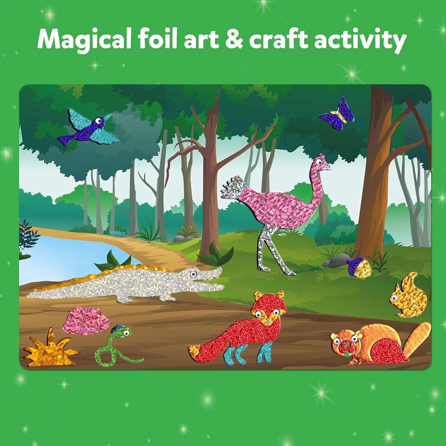 Skillmatics Foil Fun: World of Animals