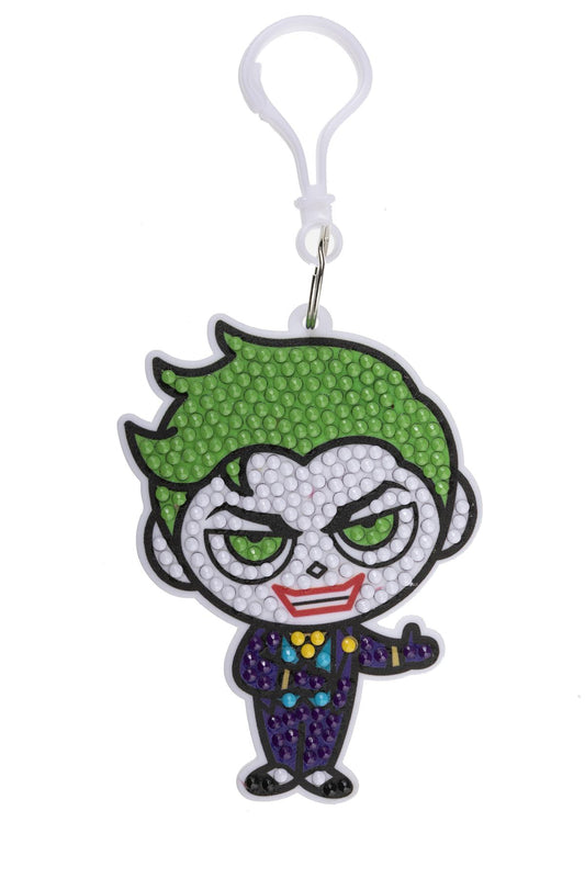 DC Joker Crystal Art Backpack Charm Kit