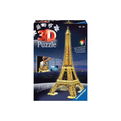 Eiffel Tower Light Up 3D Puzzle 216pc