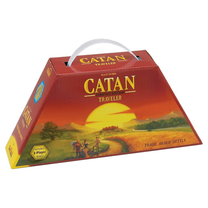 CATAN Travel Edition Board Game Ages 10+ 3-4 Players