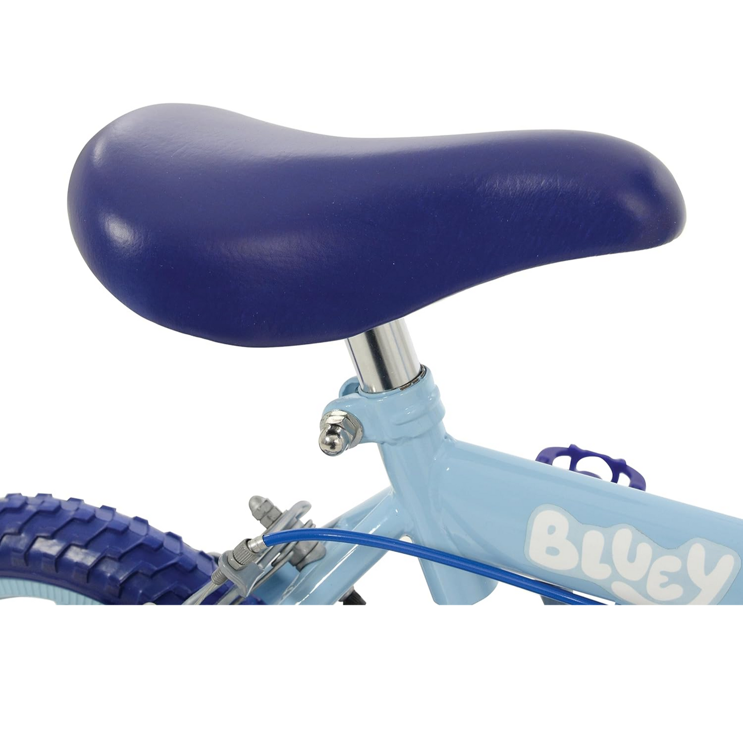 Bluey Kids Bike My First Bicycle 12" Wheel with Stabilisers Blue