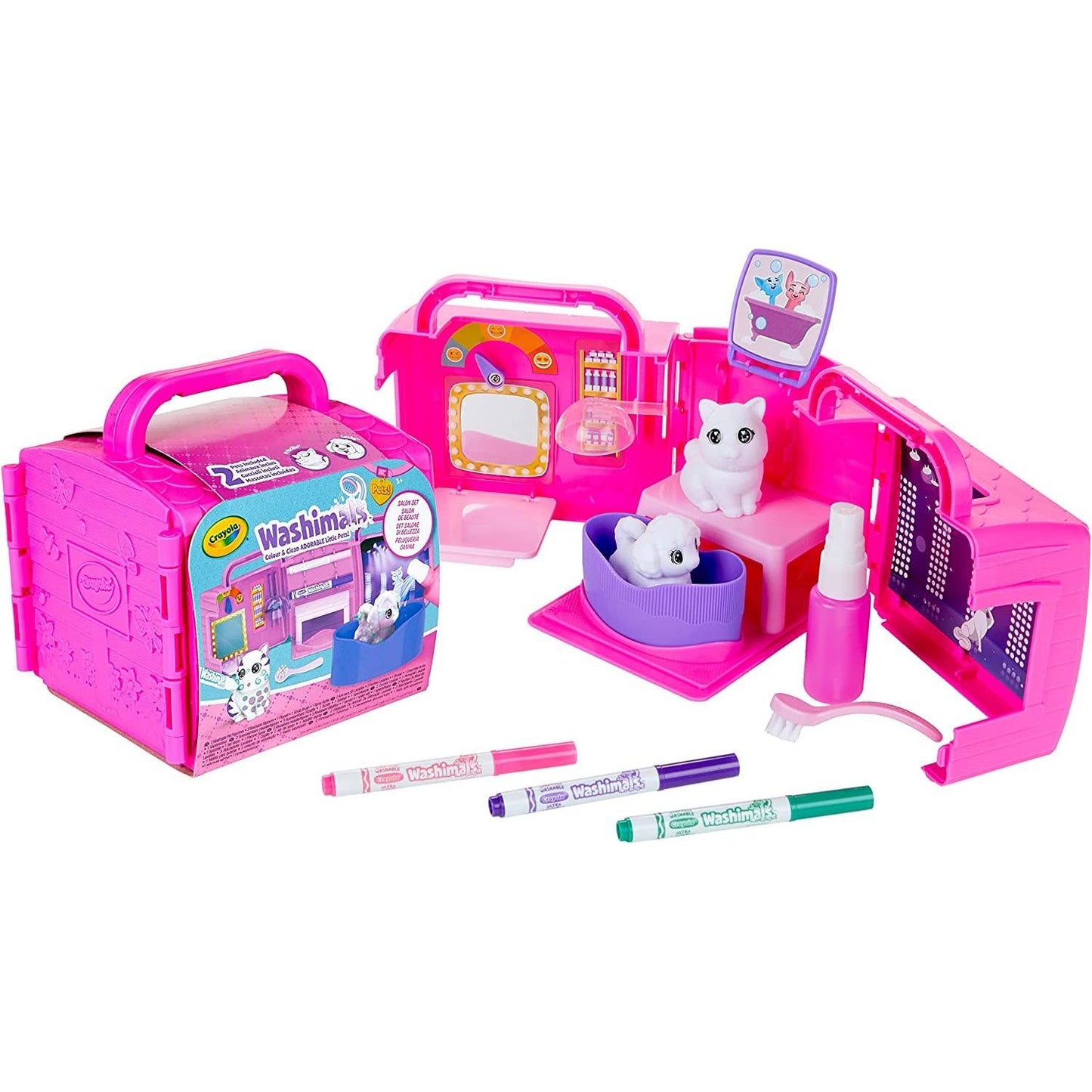 Crayola Washimals Pet Beauty Playset