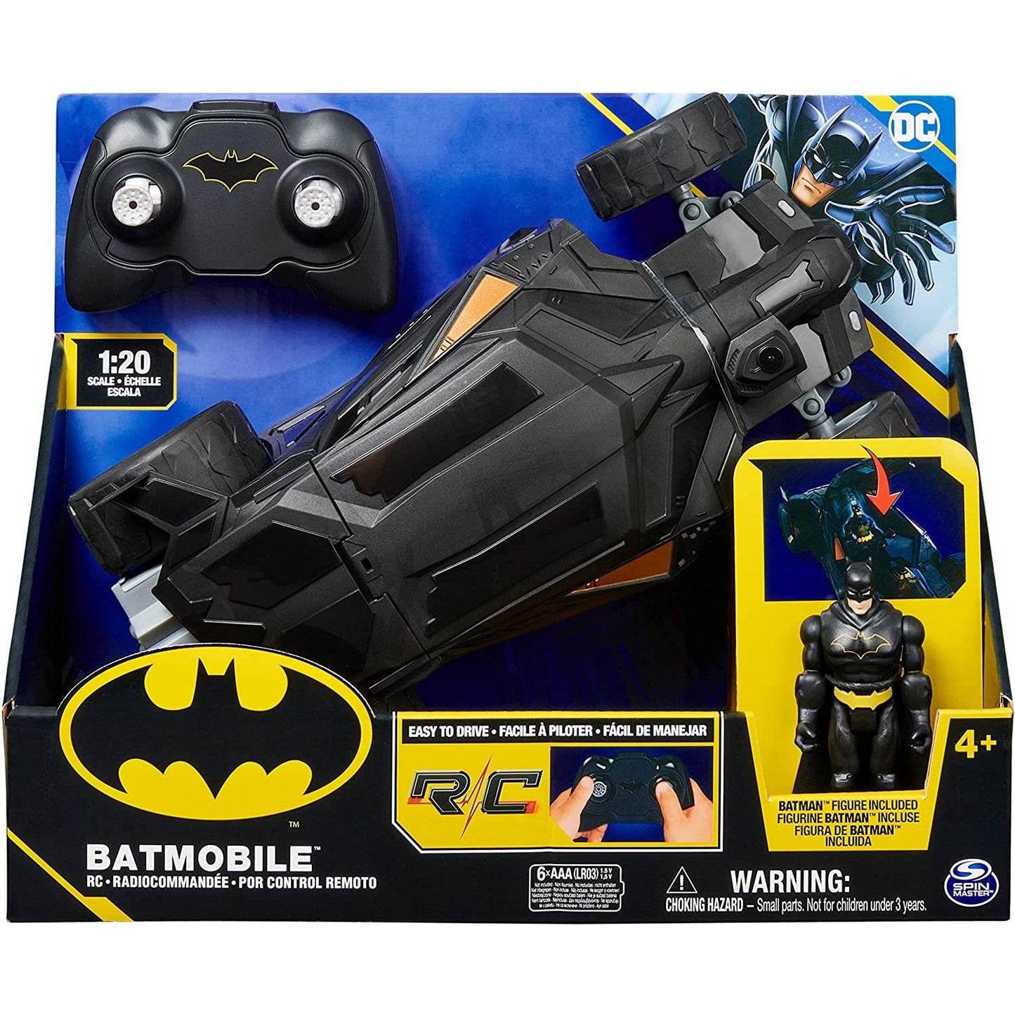 Remote Control Batmobile With Batman Figure