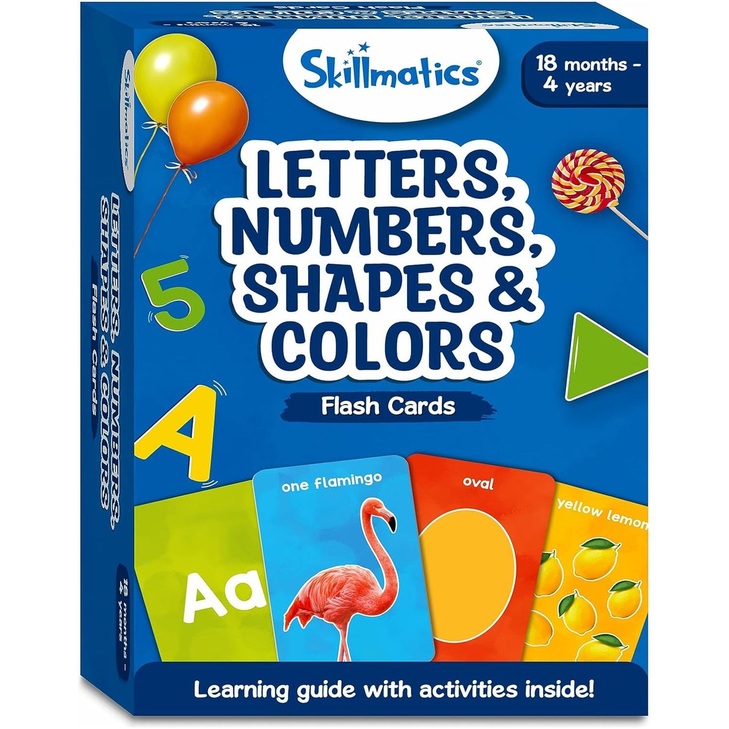 Skillmatics Flash Cards for toddlers: Letters, Numbers, Shapes & Colors