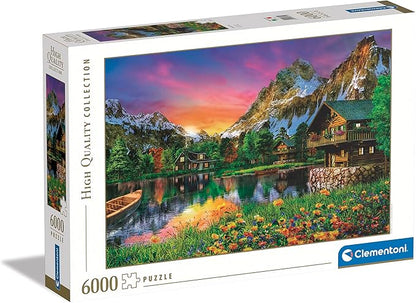 Clementoni Alpine Lake Jigsaw Puzzle 6000 Pieces