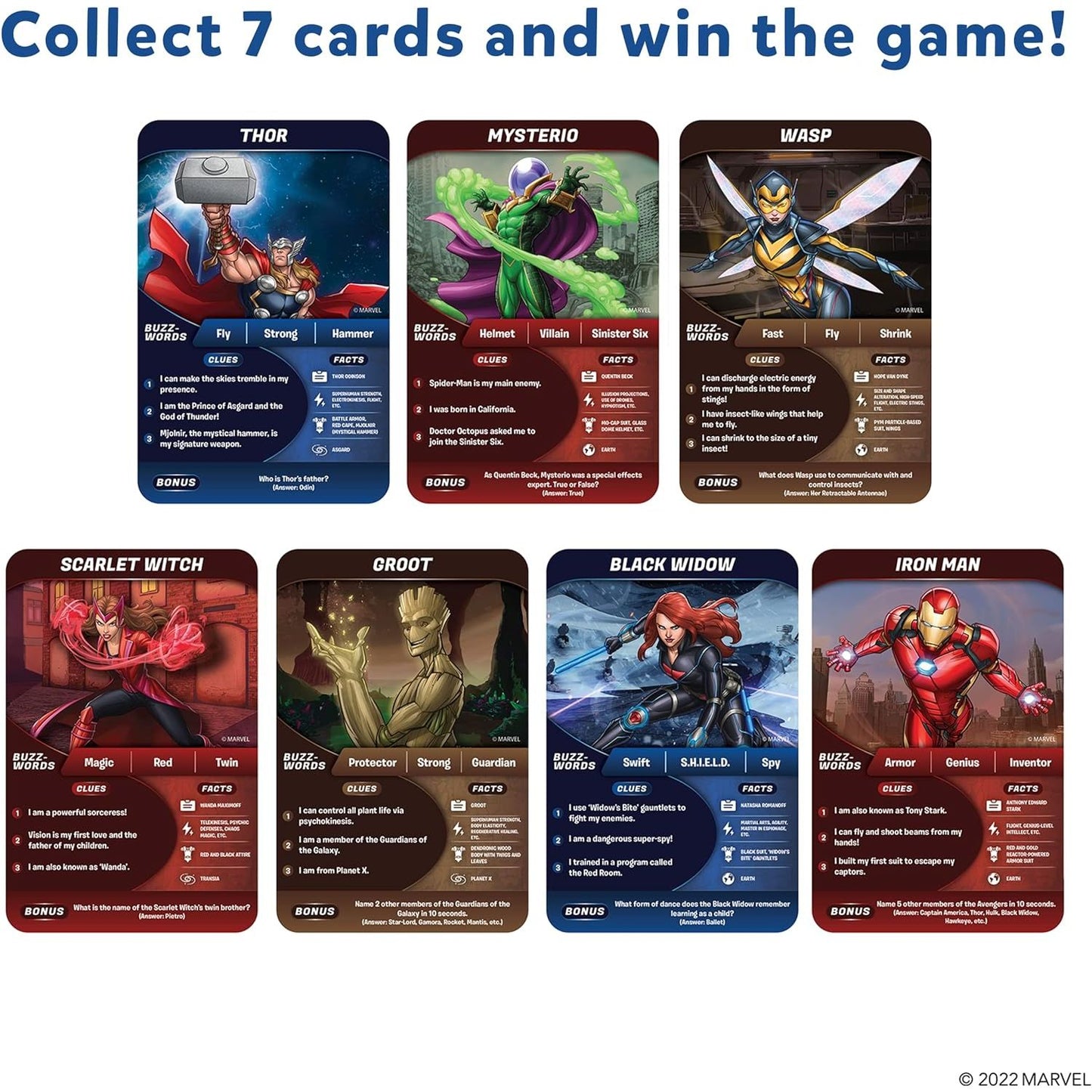 Skillmatics Guess in 10: Marvel