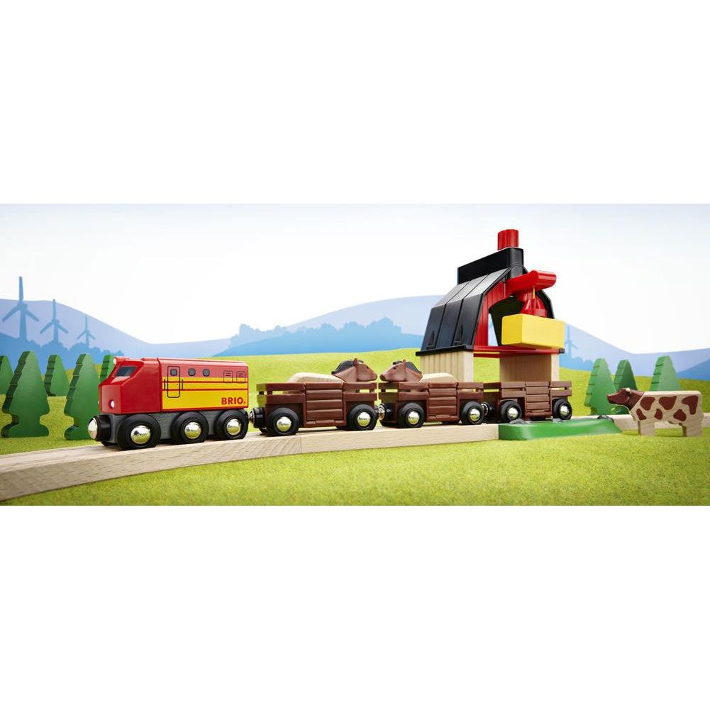 Brio Farm Railway Set