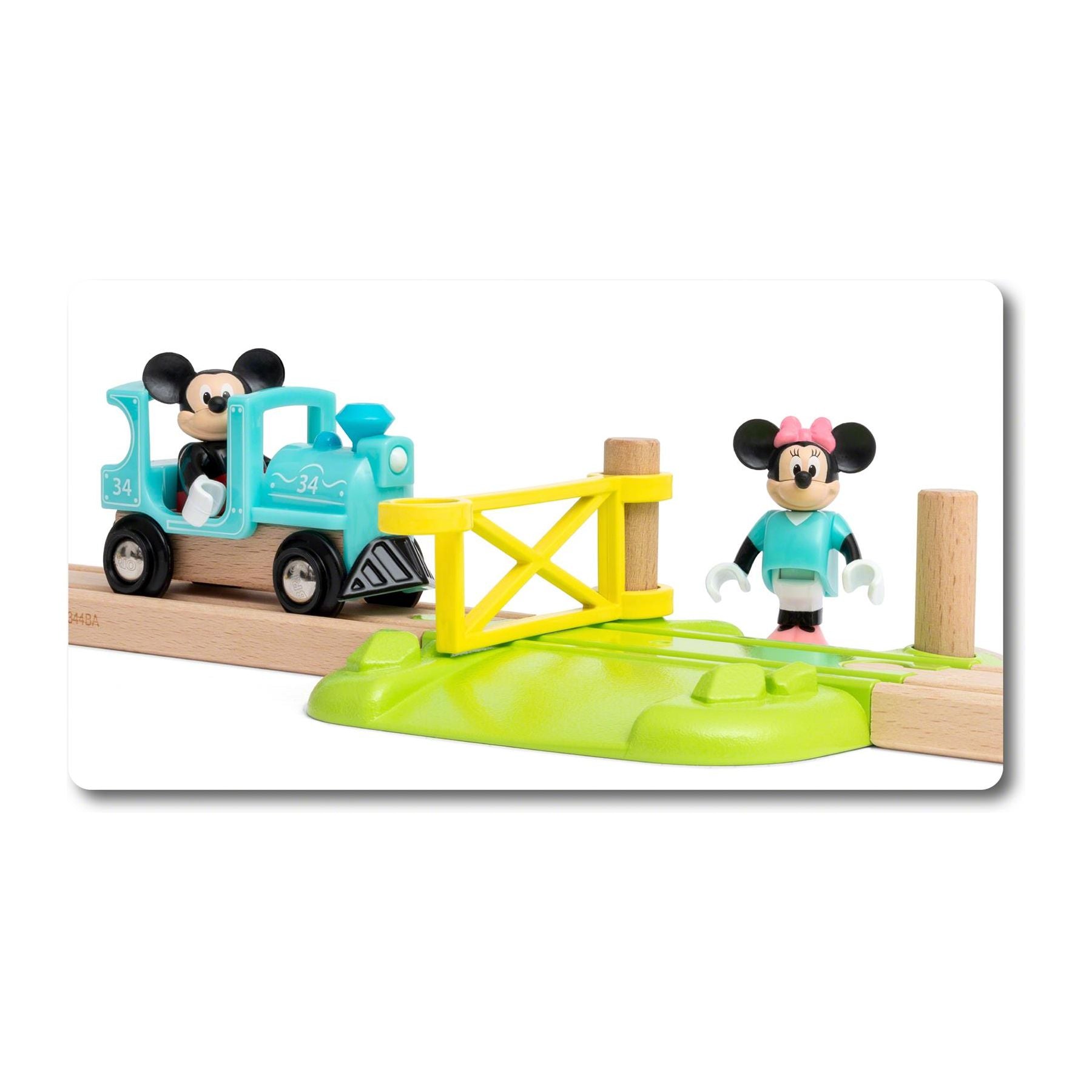 Brio Disney Mickey Mouse Train Set Straight 2 You