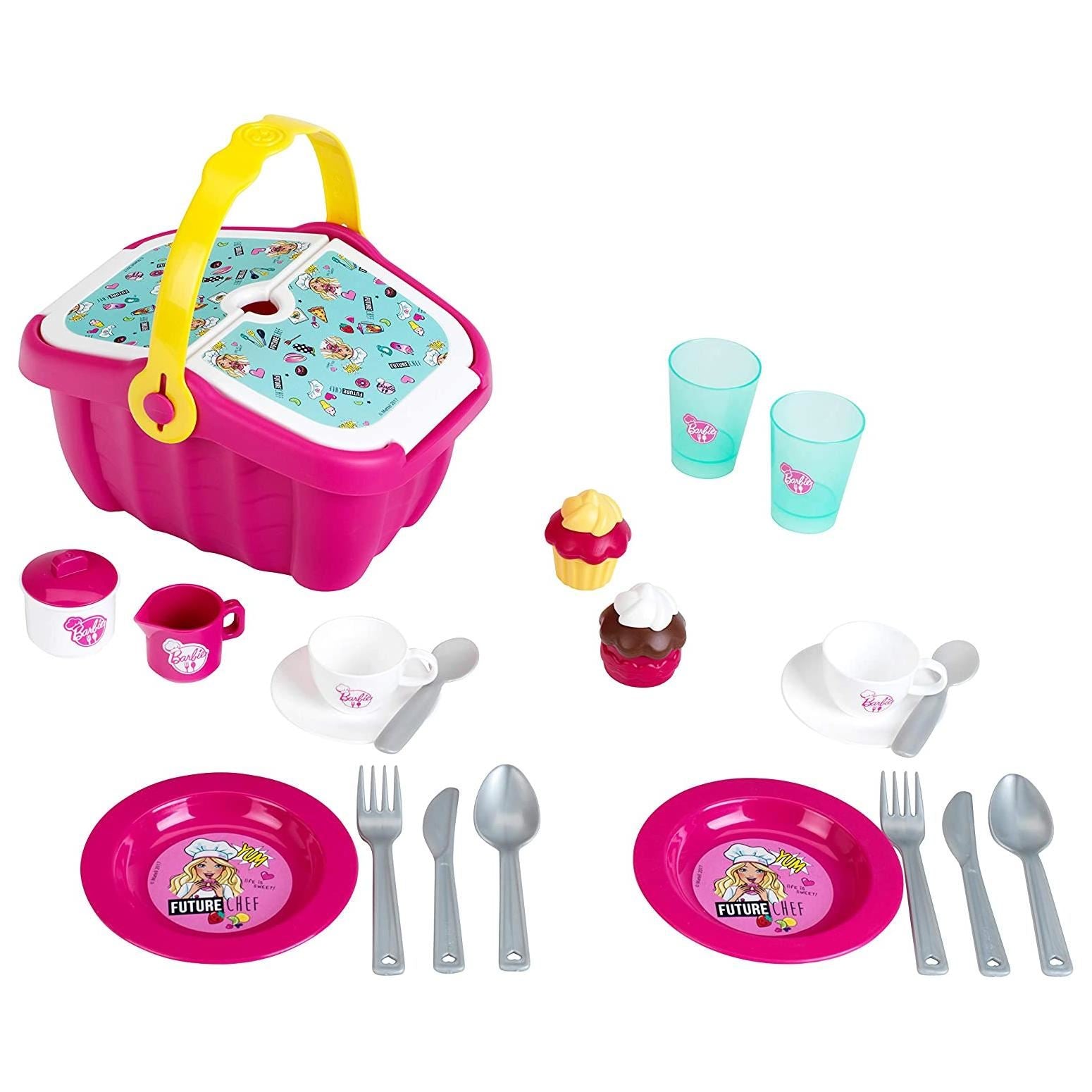 Barbie Picnic Basket with Accessories – Straight 2 You