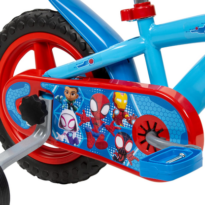 Toimsa Spidey 12 inch Bicycle with training wheel stabilisers