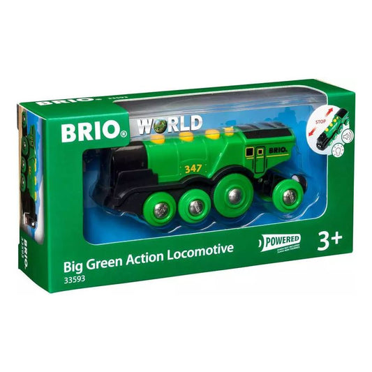 Brio Big Green Action Locomotive