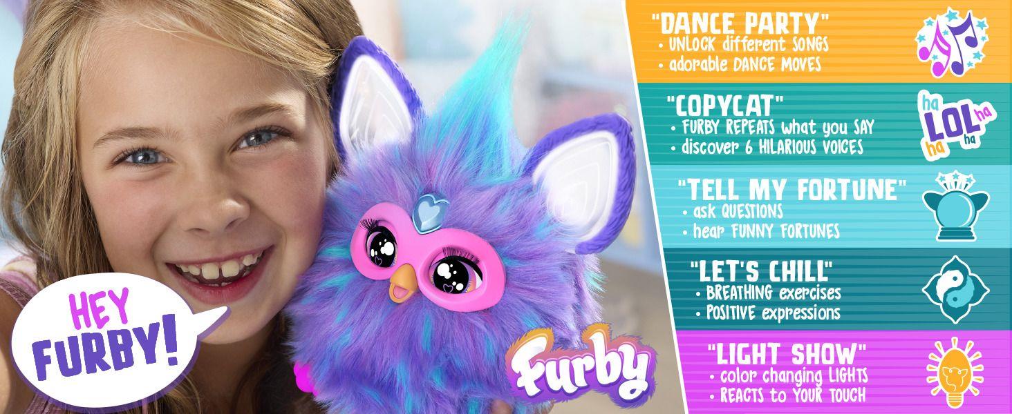 Furby Purple Interactive Toy Plush