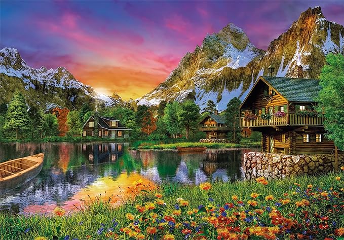 Clementoni Alpine Lake Jigsaw Puzzle 6000 Pieces