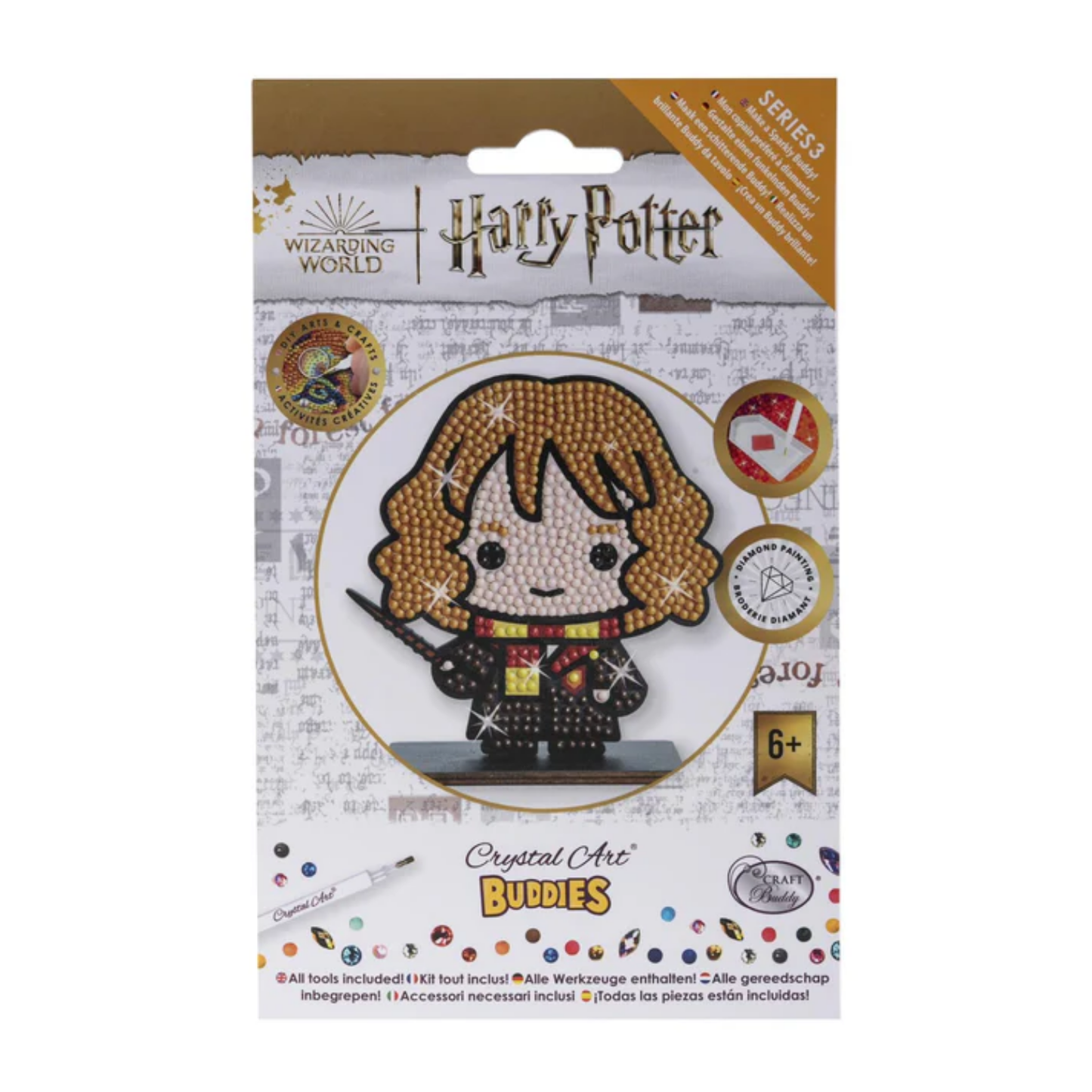 Harry Potter Hermione Granger Crystal Art Buddies