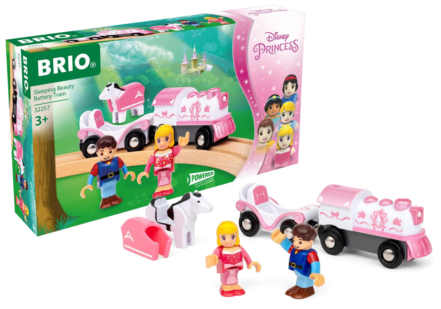 Brio Disney Princess Sleeping Beauty Battery Train