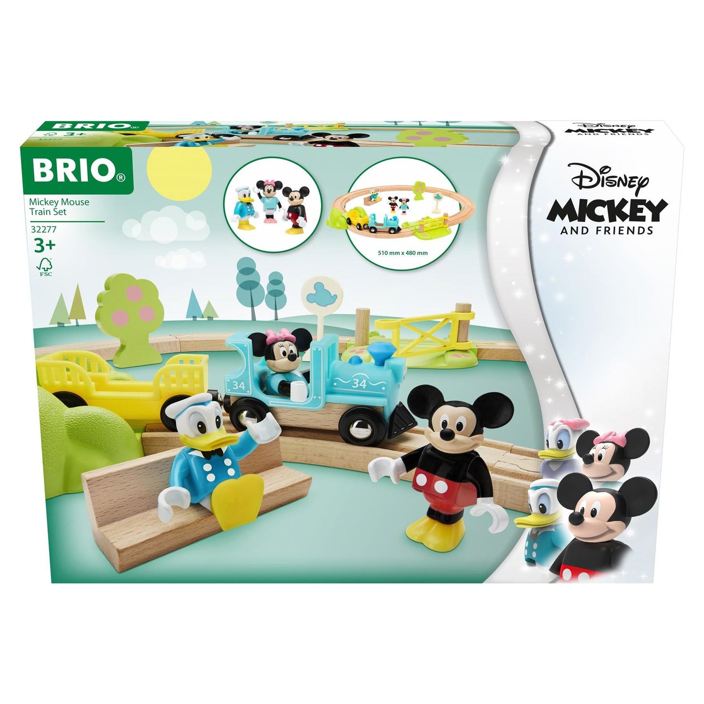 Brio Disney Mickey Mouse Train Set