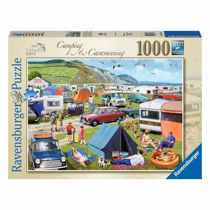 Leisure Days No 5 Camping & Caravanning Jigsaw Puzzle 1000pc