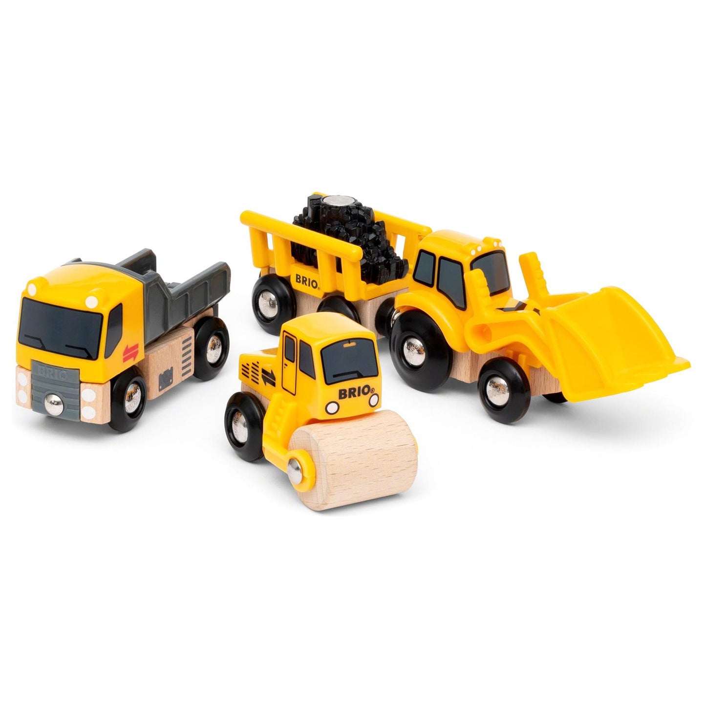 Brio World Wooden Construction Vehicles