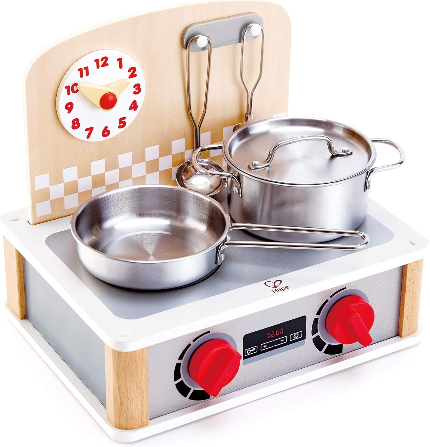 Hape 2-in-1 Kitchen & Grill Set Roleplay Kitchen