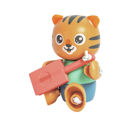 Hape Green Planet Explorers Milo and Melody Tiger Figurines