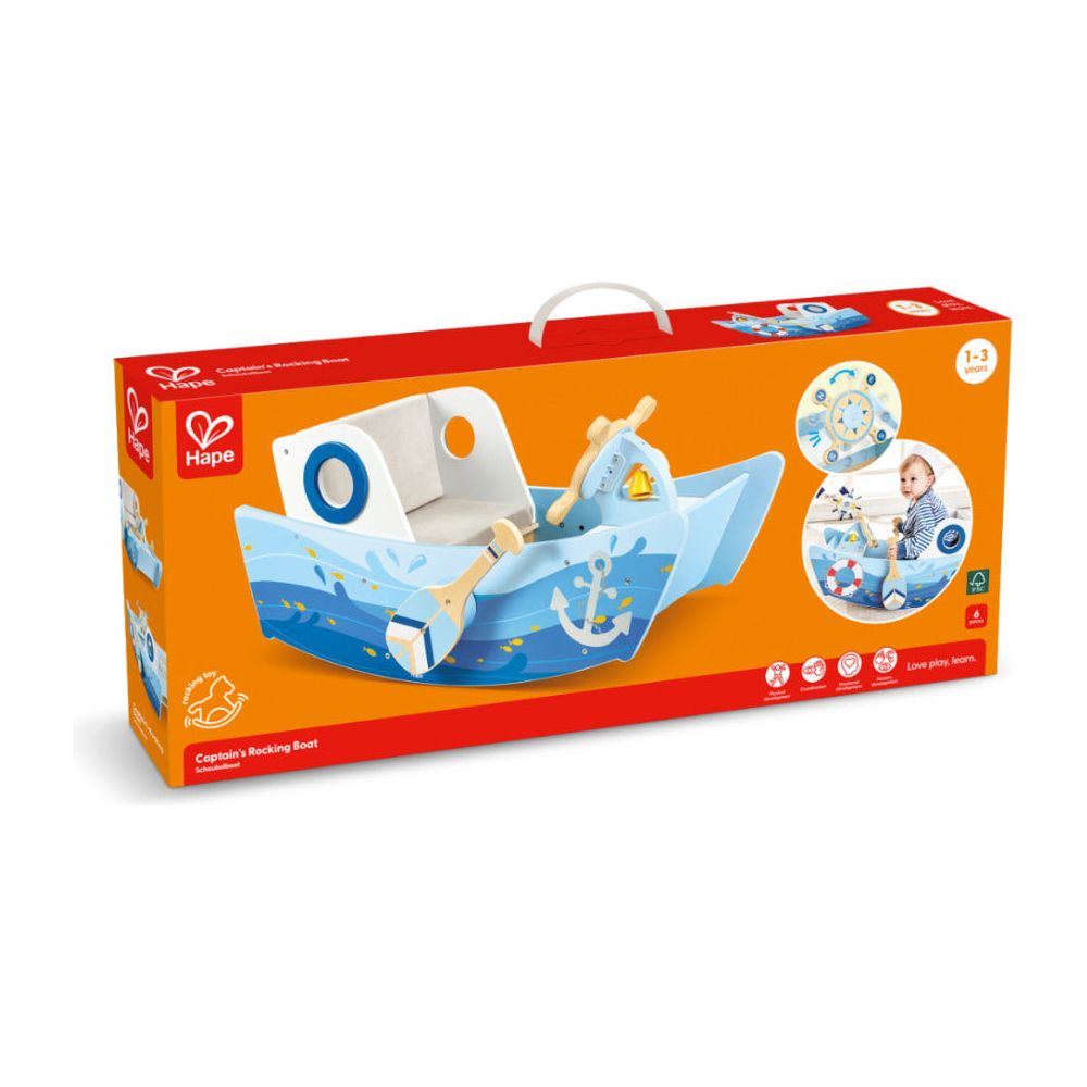 Hape Captain’s Rocking Boat