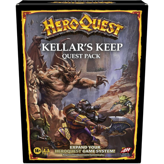 Avalon Hill HeroQuest Kellar's Keep Expansion